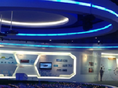 展館設(shè)計(jì)中沒有直接運(yùn)用弧線